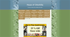 Desktop Screenshot of houseofchinchilla.com