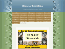 Tablet Screenshot of houseofchinchilla.com